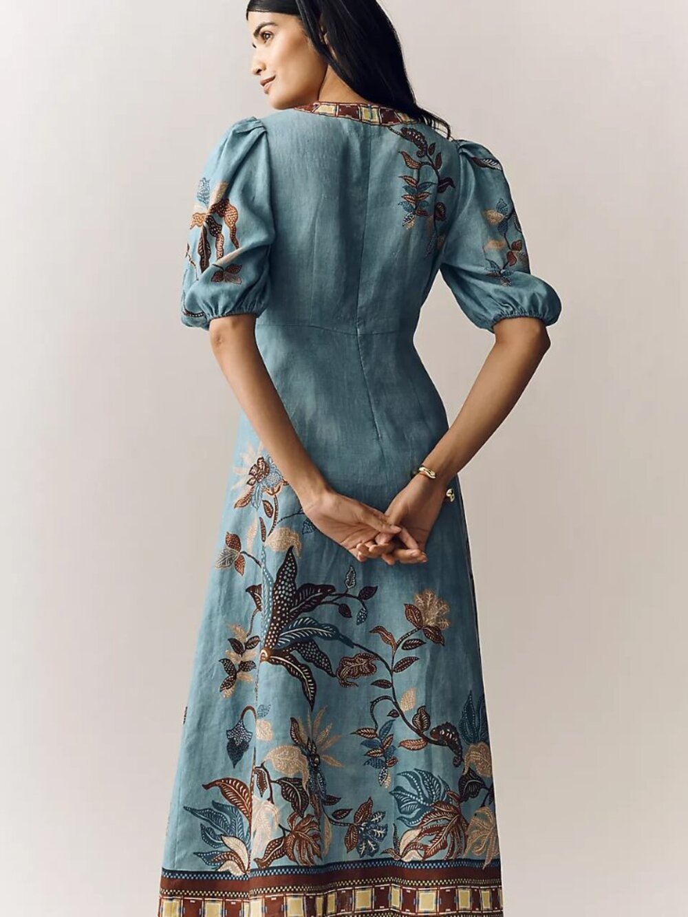 Alemais Georgie Midi Dress Size AU12/ US8 NWOT - Picture 8 of 9